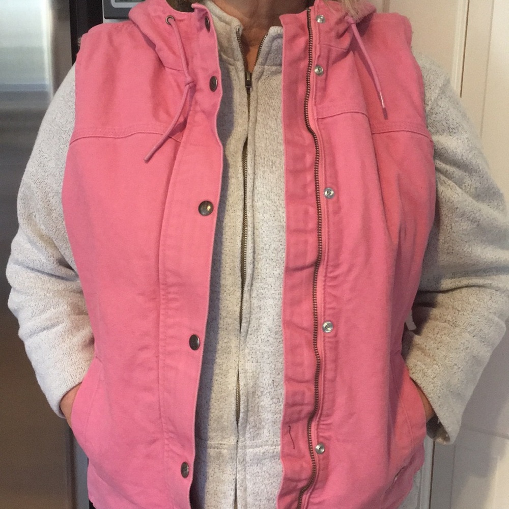 Women's Carhartt Fleece Vest - Size L (12/14)